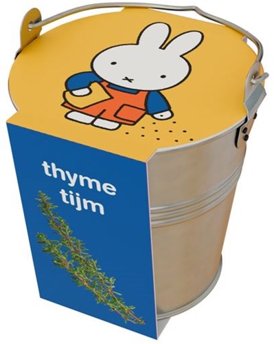 Nijntje educational toy herbs zinc bucket thyme multicolor