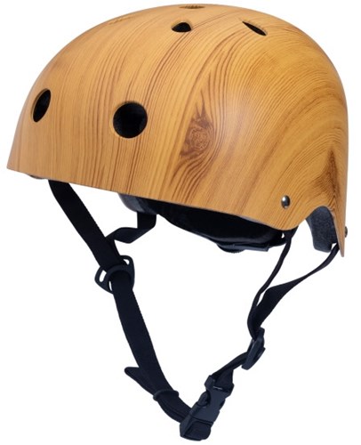 Coconuts bike helmet Wood design - size M kids safety Wood design