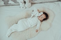 Snoozebaby Organisch Knuffeldoekje 25x25 cm - Stone Beige