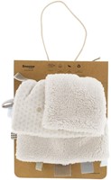 Snoozebaby Organic Cuddle Cloth Stone Beige - 25x25 cm-2