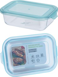 Excellent Houseware glass oven dish with lid 630ml rectangular
