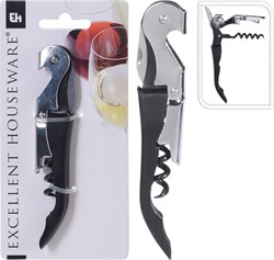 Excellent Houseware corkscrew black multifunctional wine opener