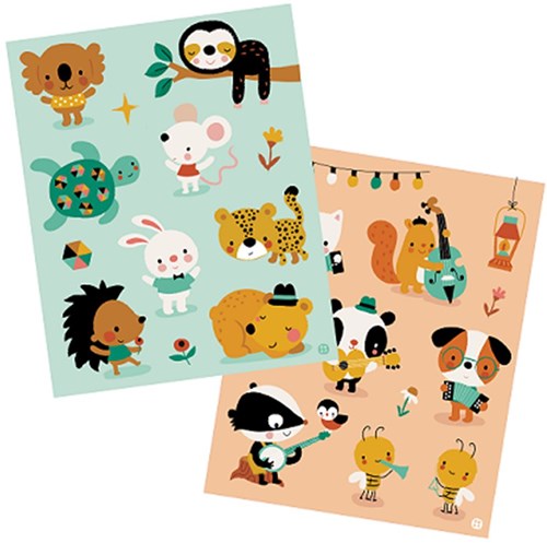 Bora Shop sticker sheets 2 x A6 - Little mouse and friends