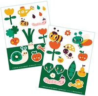 Bora Shop garden fun sticker sheets 2 x A6 - creative sticker set