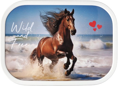 Mepal lunchbox - kids bento lunch box Wild Horse - BPA-free and durable-2