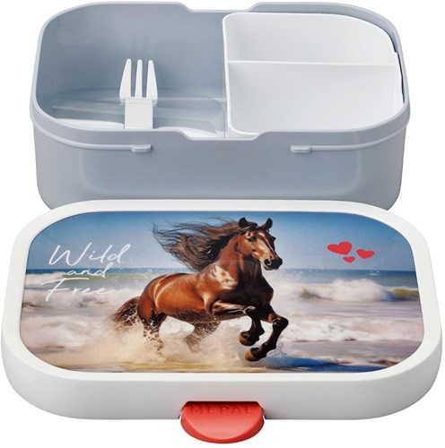 Mepal lunchbox - kids bento lunch box Wild Horse - BPA-free and durable-3
