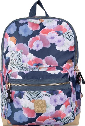 Pick & Pack Tiger of Love Backpack S / Denim