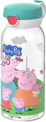 Drinkfles Flipdop Campus 600 ML Peppa Pig