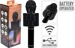 Karaoke microphone FM toy wireless with Bluetooth and speaker