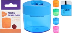 Puntenslijper colorful pencil sharpener for kids - plastic