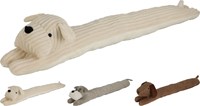 Draught stopper dog 90cm - cuddly door draft blocker for kids