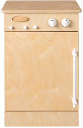Van Dijk Toys wooden toys Dishwasher for toddlers - Natural white (Childcare quality)
