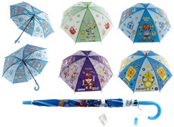 Robot kids umbrella 65cm colorful design