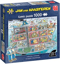 Jumbo jigsaw puzzle Jan van Haasteren Cruise Ship 1000 pieces cartoon
