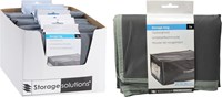 Storage bag grey clothing storage dust protection 60x45x30cm