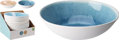 Koopman melamine tableware bowl blue - kids tableware durable