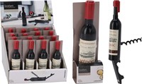 Excellent Houseware corkscrew opener wine bottle black display