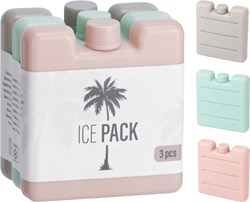 Koopman lunchbox set - cool box pink plastic 3 pieces