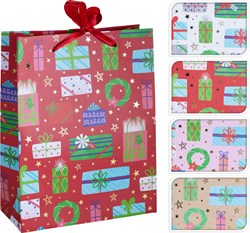 Cilgro gift bag present 18x23cm colorful gift pouch