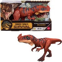 Mattel dinosaur toy Jurassic World Wild Roar Afrovenator with lights and sounds
