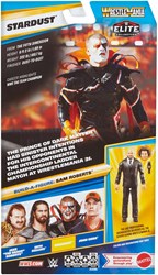 Mattel WWE action figure Wrestlemania Stardust toy figure