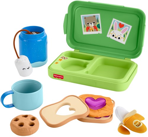 Mattel toy lunchbox Fisher-Price Friendship Forest Activity