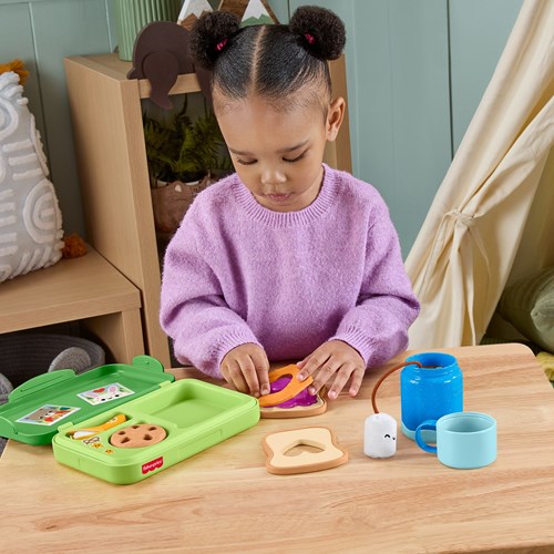 Mattel toy lunchbox Fisher-Price Friendship Forest Activity-3