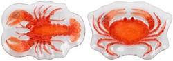 Bord Zeedier Glass Kids Tableware Colorful 17.5x26.5x2.5cm