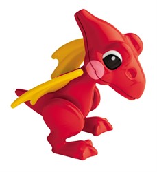 Tolo First Friends Toy Dinosaur Pterodactyl - Red