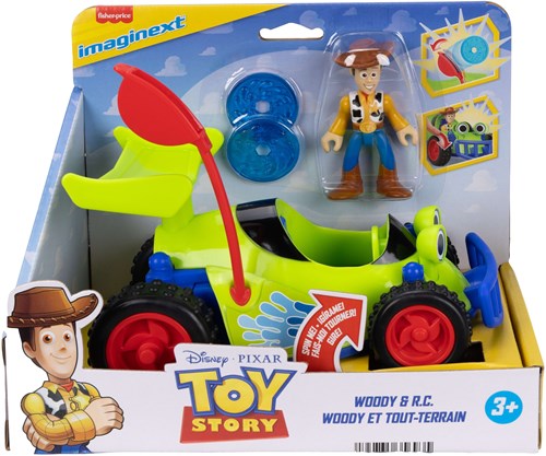 Mattel Toy Car Toy Story Woody and RC - colorful toy-2