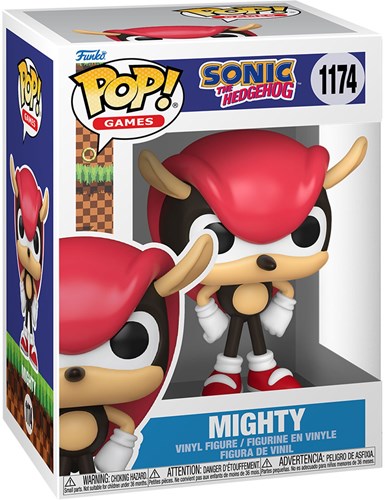 Funko action figure Sonic Mighty - Pop Games collectible-3