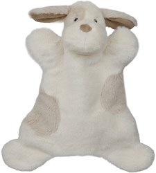 The Puppet Company cuddly hand puppet dog plush toy