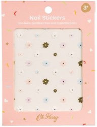 Oh Flossy nail stickers flowers - self-adhesive kids toy