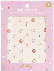 Oh Flossy nail stickers - kids toy nail decoration sweets