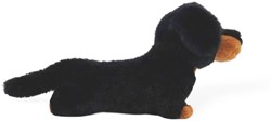 One Love cuddle dachshund Pumpkin black brown - soft plush dog
