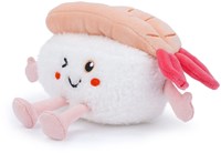 Besitos squishy toy - sushi shrimp flame 20cm plush-2