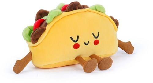 Besitos squishy toy taco 23cm plush stress ball-2