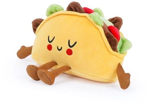 Besitos squishy toy taco 23cm plush stress ball