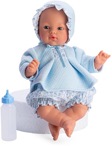 Asi baby doll Koke 36cm - doll with blue and floral clothes