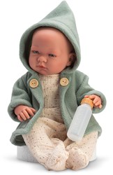 Asi baby doll Pablo 43cm - green Iris clothes dolls toy