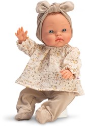 Asi baby doll Alex 36cm - doll with beige clothes and soft body