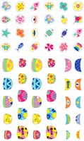 Avenir flower nail stickers - creative nail art for kids-3