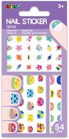 Avenir flower nail stickers - creative nail art for kids