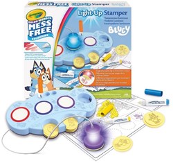 Crayola Color Wonder Light-Up Bluey Stamps - Creative Toy for Kids