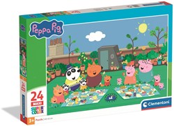 Clementoni Peppa Pig Maxi Puzzle 24 Pieces - Educational Toy for Kids