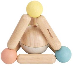 PlanToys Wooden Toys Triangle Clutching Toy