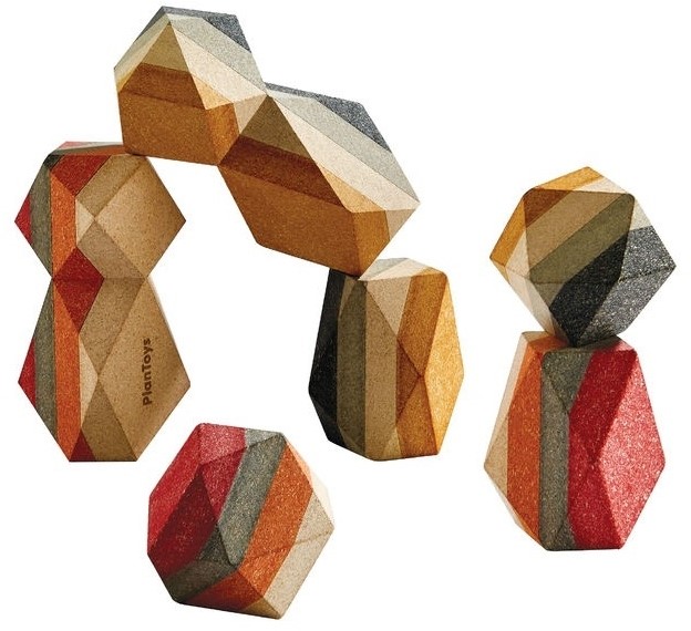 PlanToys Geo Stacking Rock