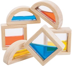 PlanToys Wooden Toys Water Blocks