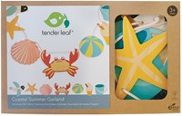 Tender Leaf wooden garland summer coast - colorful kids room decoration-2