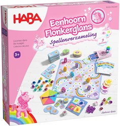 Haba Unicorn Glitterluck game collection educational kids game